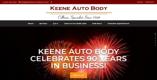 KeeneAutoBody.com