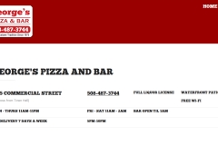 georgespizzaandbar.com